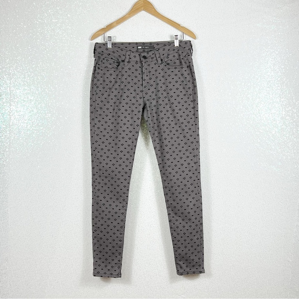 Levi’s 535 blue leggings 5 low rise size 13 - Picture 12 of 13